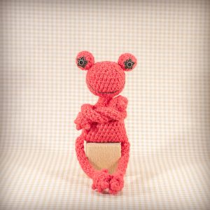 Lucky Frog - Bright pink (magnets)